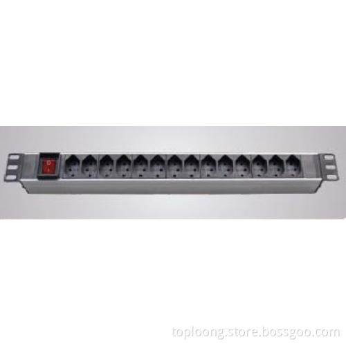 Swiss 14 Ports PDU with Switch